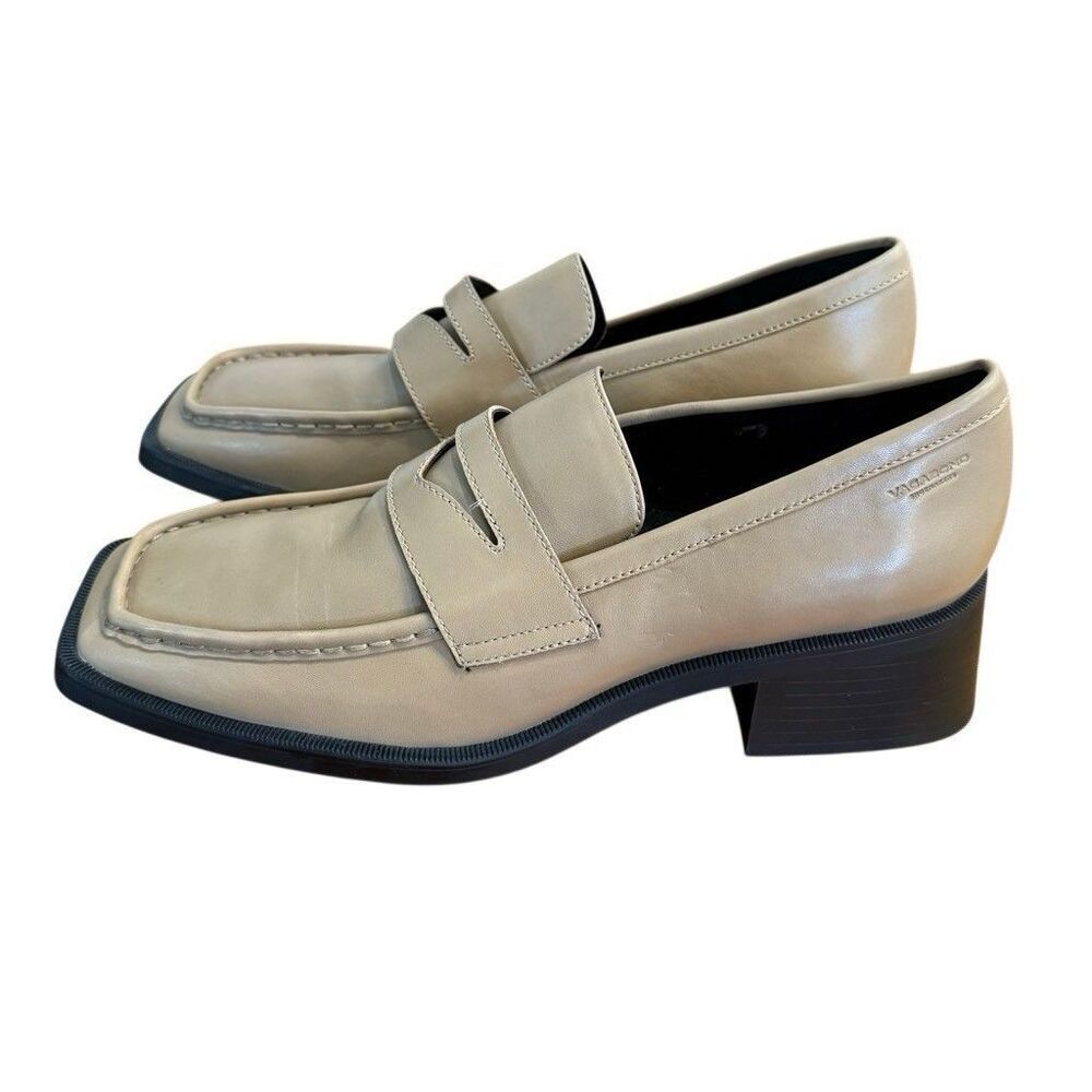 VAGABOND Shoemakers Loafers Women's 11/ EU 41 Square Toe Leather